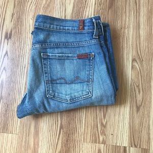 7 FOR ALL MANKIND Women’s 28 Flare Boycut Jeans